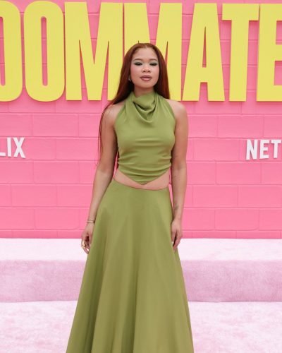 Storm Reid Dazzles In Olive Green At Roommates Premiere 2026