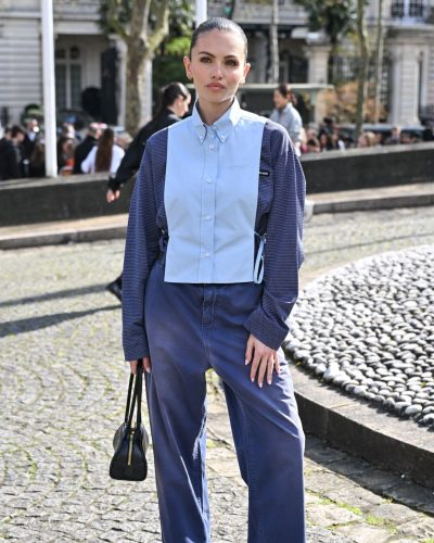 Thylane Blondeau stuns in stylish look at appearance 2023