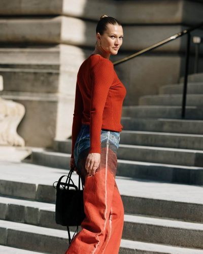 Toni Garrn: Gabriela Hearst Show Fashion 2026