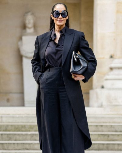 Tracee Ellis Ross styled with minimalist black accessories