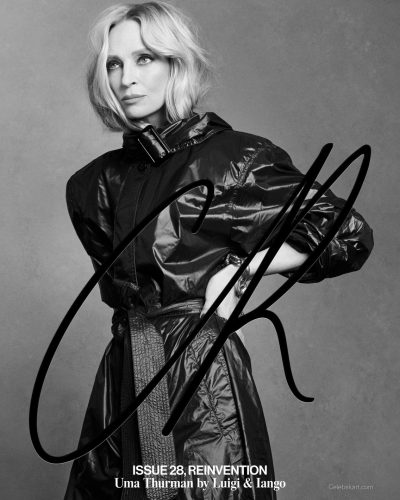 Uma Thurman Shines For Cr Fashion Book 2026