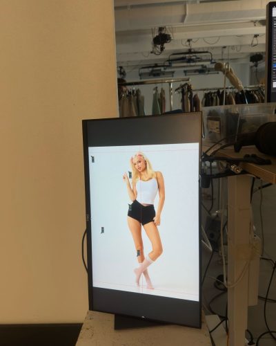 Violetta Seleznova wearing outfit outfit