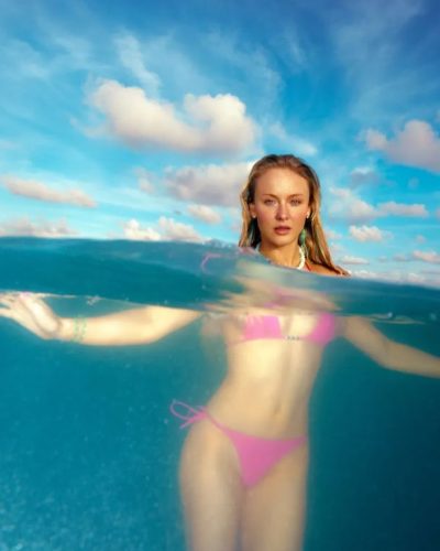 Zara Larsson Main Rose Swimwear April 2026 image 7
