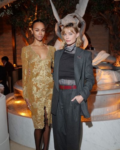 Zoe Saldana At Rh Milan Gallery Event 2026 2