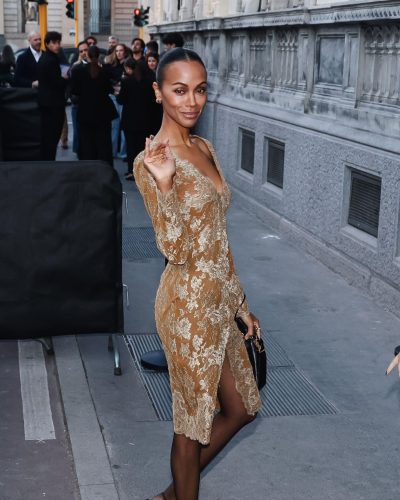Zoe Saldana At Rh Milan Gallery Event 2026 6