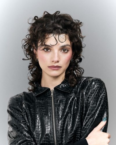Zoe Steiner Shines In Black Leather For Numero 2026