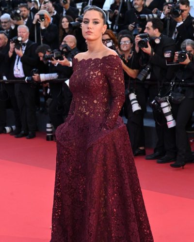 Adele Exarchopoulos Dazzles In Deep Burgundy At Cannes 2026