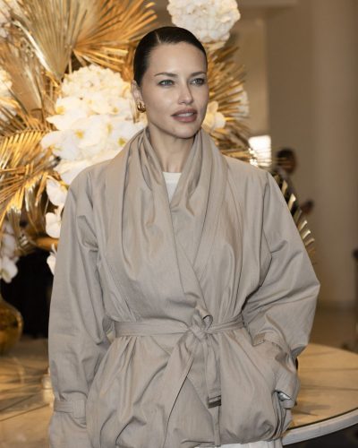Adriana Lima Stuns In Neutral Tones At Cannes 2026