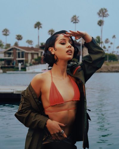 Alexa Demie Shows Off A Bold Red Bikini For Interview Magazine 2026