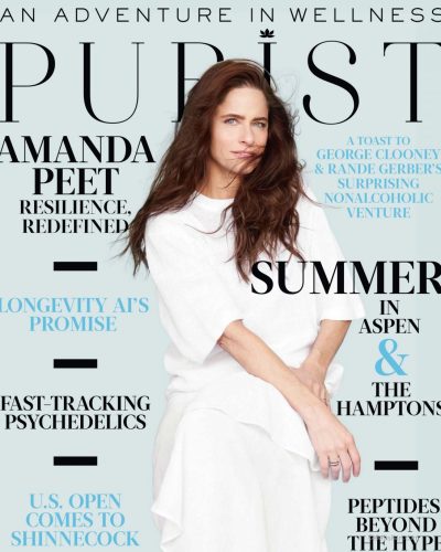 Amanda Peet Embraces Summer Vibes In The Purist Magazine 2026