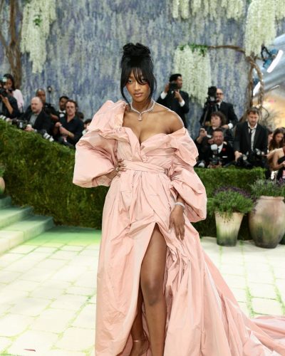 Angel Reese Stuns In Pastel Pink Gown At 2026 Met Gala