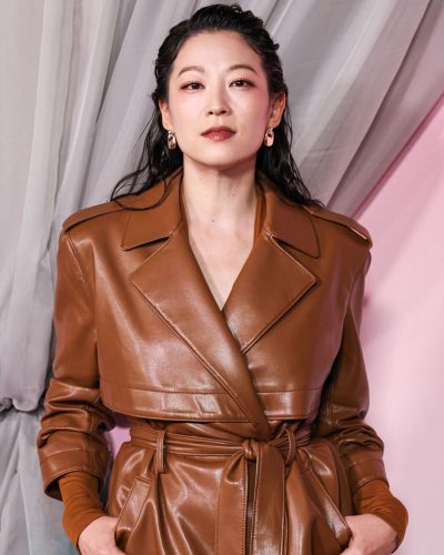 Arden Cho Dazzles In Brown Leather At Fashion Trust U.S 2026 Awards