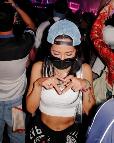 Becky G Dazzles In Casual Style At Concert Event 2026