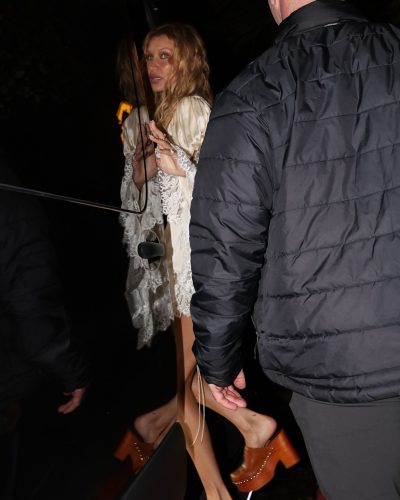 Bella Hadid Steals The Spotlight Leaving Chateau Marmont In Lace Ensemble 2026