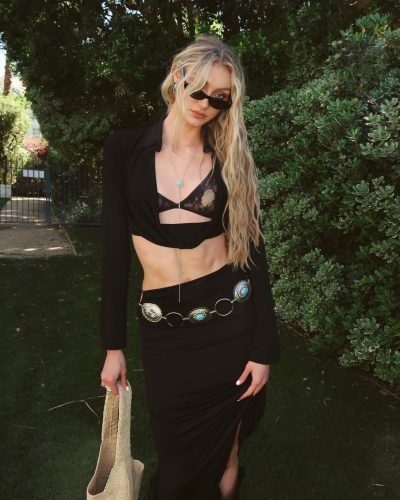 Cameron Brink Dazzles In Black Ensemble At Outdoor Event 2026