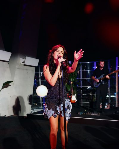 Camila Cabello Dazzles In Floral Mini Dress At Waymo Event In Miami 2026