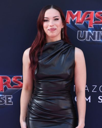 Carly King at Masters Of The Universe Premiere image 4