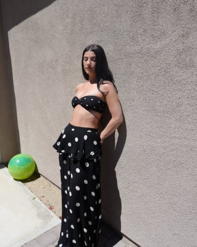 Charli D’Amelio Dazzles In Polka Dots For Summer Photoshoot 2026