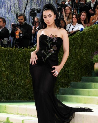 Charli XCX Stuns In Black Gown At 2026 Met Gala In NYC