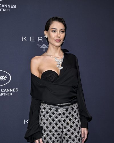 Dilan Cicek Deniz Dazzles In Black At Cannes 2026 Kering Awards