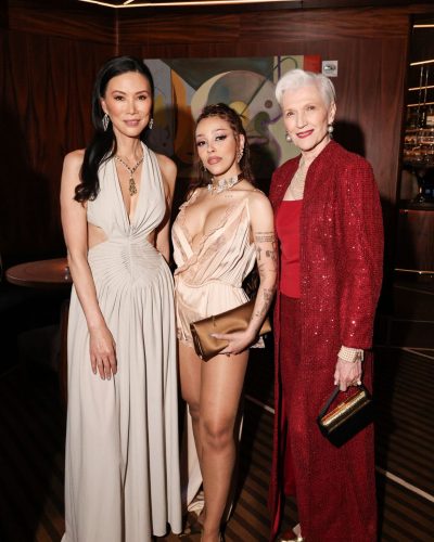 Doja Cat at Dazzles In Sheer Elegance At Costume Art Event image 5