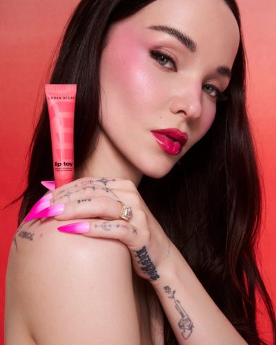 Dove Cameron Shines In Bold Colors For Urban Decay’s Lip Toy Campaign 2026