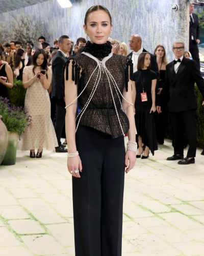 Emily Blunt Dazzles In Unique Black Ensemble At 2026 Met Gala