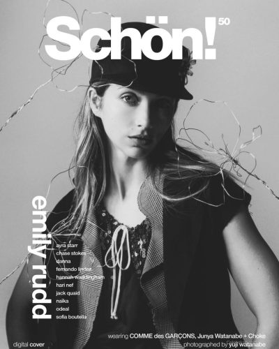 Emily Rudd Captivates In Black And White For Schön Magazine May 2026