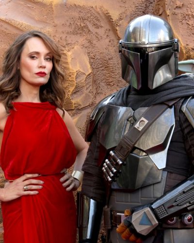 Emily Swallow at The Mandalorian Premiere image 3