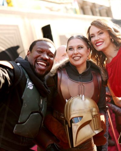 Emily Swallow at The Mandalorian Premiere image 4
