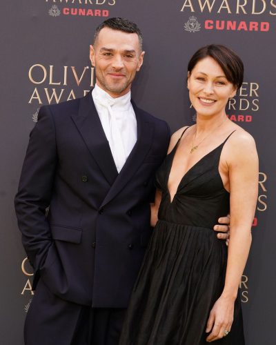 Emma Willis at Olivier Awards image 3