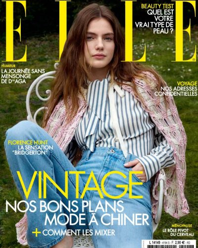 Florence Hunt Embraces Vintage In Elle France May 2026