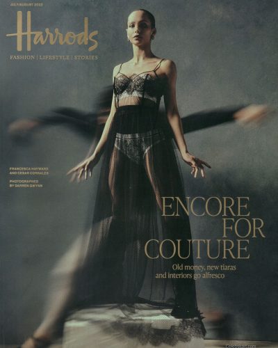 Francesca Hayward Shines In Ethereal Lingerie For Harrods Magazine 2026
