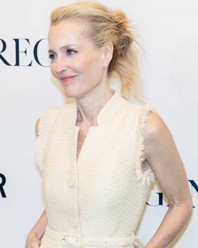 Gillian Anderson Shines In Elegant Cream Ensemble At Cannes 2026