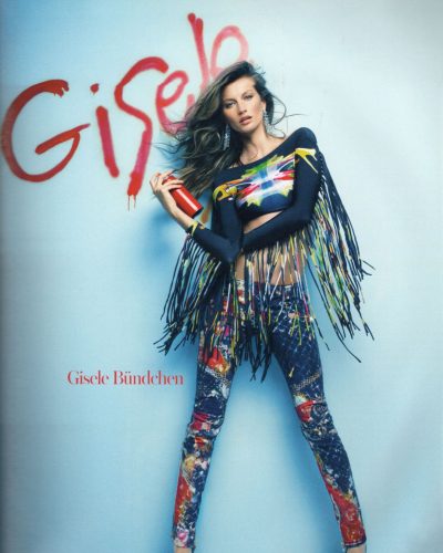 Gisele Bündchen Dazzles In Bold Colors For Vogue Spain January 2013