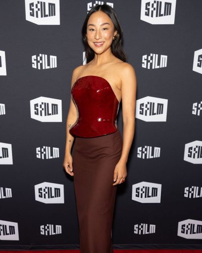 Greta Lee Dazzles In Burgundy At The 69th San Francisco International Film Festival 2026