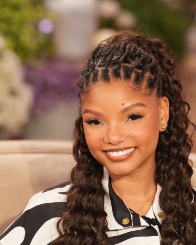 Halle Bailey Dazzles In Striking Black And White Outfit On Jennifer Hudson Show 2026