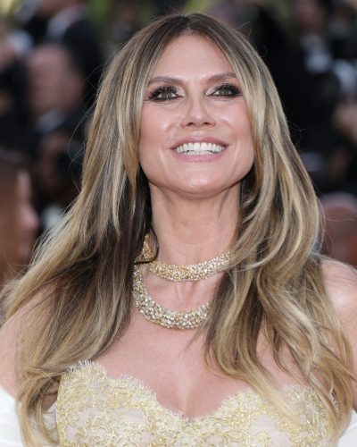 Heidi Klum Dazzles In Elegant Gold Gown At Cannes 2026 Screening