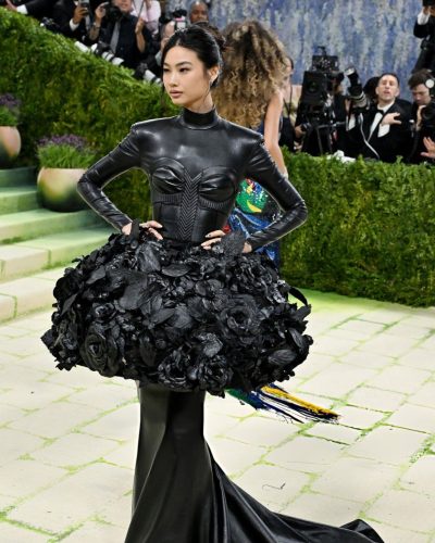 Hoyeon Jung Dazzles In Dramatic Black Ensemble At 2026 Met Gala