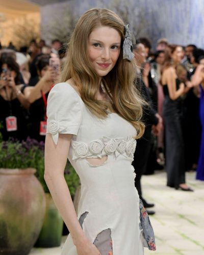 Hunter Schafer Dazzles In Unique Floral Ensemble At 2026 Met Gala