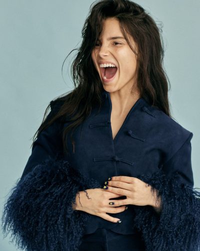 Inde Navarrette Radiates Joy In Navy Ensemble For Numero Netherlands May 2026