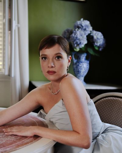 Jella Haase Stuns In Soft Blue At Cannes 2026 For Vogue Germany