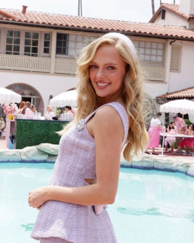 Jessica Belkin Stuns In Lavender At Legally Blonde Prequel Event 2026