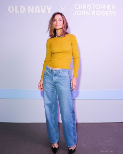 Katie Holmes at Old Navy Event