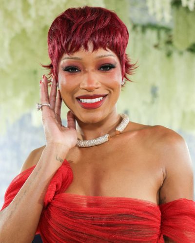 Keke Palmer Dazzles In Red At The 2026 Met Gala In NYC