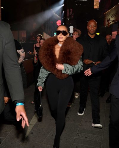 Kim Kardashian Dazzles In Ensemble At Gucci Cruise 2027 Fashion Show In NYC