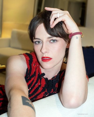 Kristen Stewart Dazzles In Bold Red And Black Design At Cannes 2026