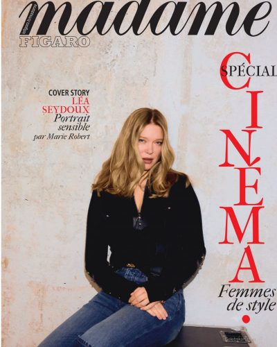 Léa Seydoux Dazzles In Black Attire For Madame Figaro Cover May 2026