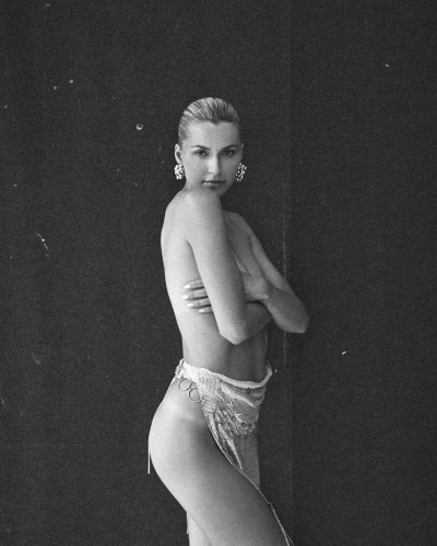 Lena Gercke Stuns In Elegant Silver Ensemble At 2025 Photoshoot