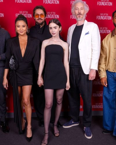 Lily Collins at Sag-Aftra Event image 2
